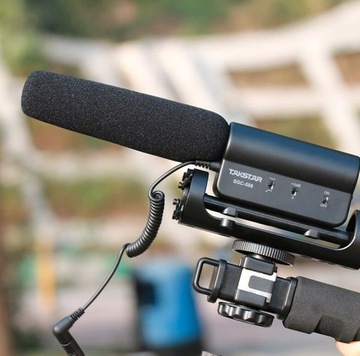 КОНДЕНСАТОРНЫЙ МИКРОФОН УЛЬТРАНАПРАВЛЕННЫЙ ПЛЕНОЧНЫЙ РУЖЬЕ TAKSTAR SGC-598