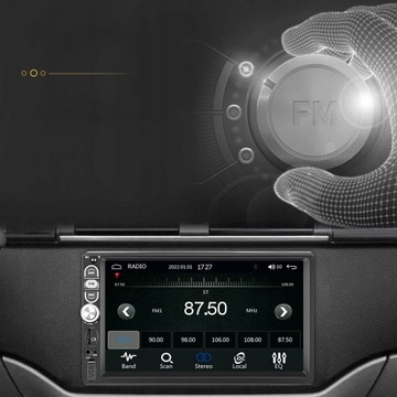 АВТОРАДИО 1DIN ДЛЯ APPLE CARPLAY ДЛЯ ANDROID