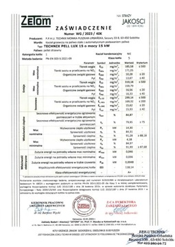 Котел-печь 15кВт DRAGON TECHNIX PEL LUX sv300 пеллеты WIFI 5 класс субсидия