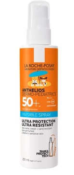 LA ROCHE ANTHELIOS ANTHELIOS DERMOPEDIATRICS NIEWIDOCZNY SPRAY SPF50+ 200ml