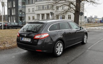 Peugeot 508 I SW Facelifting 1.6 e-THP 165KM 2014 Peugeot 508 Salon PL 1 wlasciciel Lift Bezwypadkowy 1.6 Benzyna 165KM, zdjęcie 3
