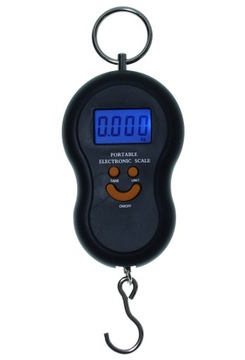 Waga hakowa wędkarska bagażowa podróżna ręczna 50 kg LCD cyfrowa + baterie