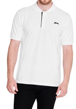 M5624 MĘSKA KOSZULKA SLAZENGER PLAIN POLO S