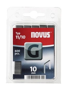 Zszywki typ G 11/10 NOVUS [600 szt.]