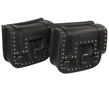 TORBA TORBY SKÓRZANE SAKWY BOCZNE NITY CHOPPER