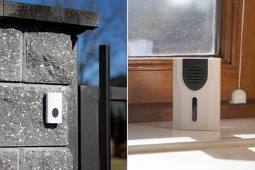 БЕСПРОВОДНОЙ Водонепроницаемый ДВЕРНОЙ ЗВОНОК IP44 100М