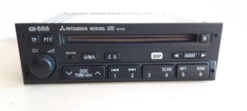 RADIO CD W142 MITSUBISHI PAJERO CARISMA SPACE STAR PININ MZ594636