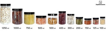 ПЭТ банки для специй 100мл 28шт + наклейки