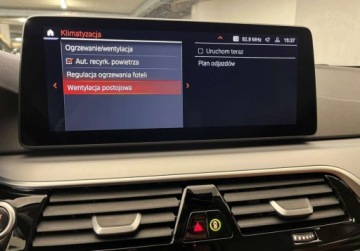 BMW Seria 5 G30-G31 Touring Facelifting 2.0 520d 190KM 2023 BMW Seria 5 520d xDrive, Fakura VAT 23, Bezwypadkowy, Serwis ASO, Hak 2.0, zdjęcie 15