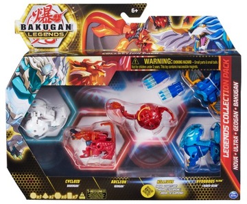 BAKUGAN LEGENDS BATTLE COLLECTION PACK 5 FIGUREK