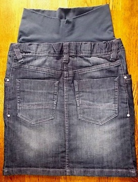 НОППИ!! ДЖИНСОВАЯ ЮБКА ДЛЯ беременных, РАЗМЕР 28 (XS/S)