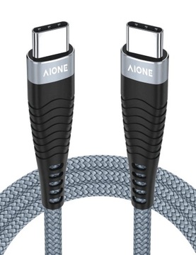 KABEL USB C - TYPE-C WYTRZYMAŁY PREMIUM 3A 60W
