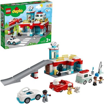 LEGO DUPLO PARKING PIĘTROWY I MYJNIA SAMOCHODOWA 10948
