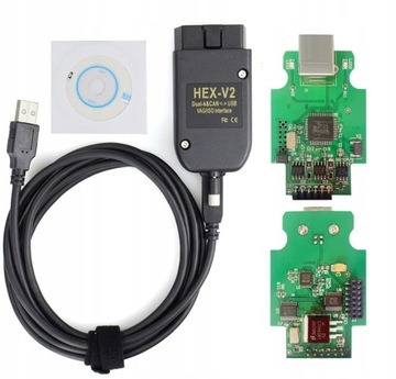 Vag-com VCDS HEX-2 Premium Interfejs diagnostyki i oprogramowania 2024