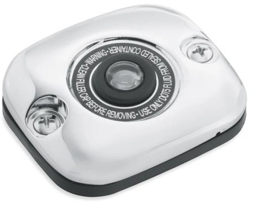 CHROMOWANY DEKIEL POMPY HAMULCA HARLEY 96-03 XL