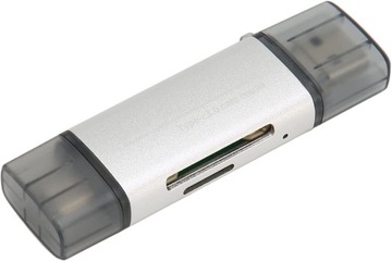 Устройство чтения карт памяти USB C, компактное