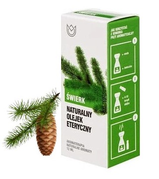 Naturalny 100% olejek eteryczny ŚWIERK 10 ML