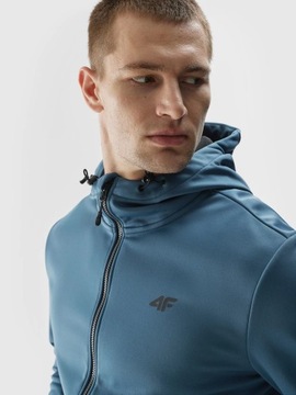 KURTKA MĘSKA PRZECIWDESZCZOWA SPORTOWA SOFTSHELL 4F