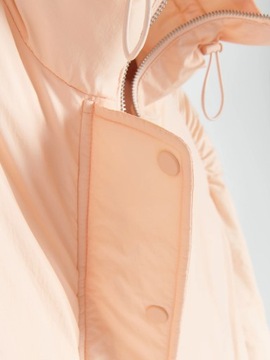 RESERVED - pudrowa różowa kurtka peleryna - M/L/XL