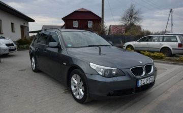 BMW Seria 5 E39 Touring 525 i 192KM 2004 BMW Seria 5 2.5 R6 Automat Skora Panorama Klimatronik Xenon PDC Sprowadzony, zdjęcie 5
