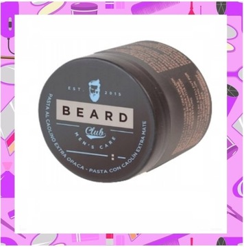 BEARD CLUB Pasta matująca do włosów STRONG