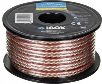 Kabel głośnikowy IBox IKG1510 2 x 1,5 mm² 10 m