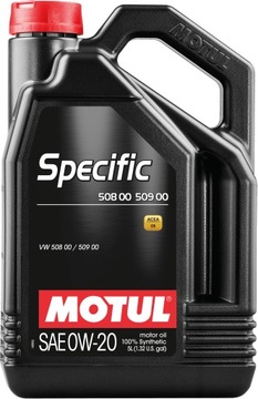 MOTUL SPECIFIC 508.00/509.00 0W20 5L ACEA C5 C20