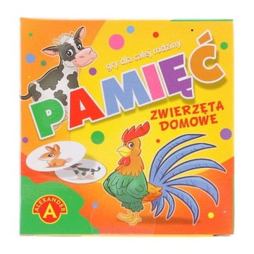 PAMIĘĆ GRA PAMIĘCIOWA MEMORY ZWIERZĘTA ALEXANDER
