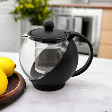 КУВШИН С ТРАВАМИ ЗАВАЧИВАТЕЛЬ ДЛЯ ЧАЯ, НАСТРОЙКА С СИТОМ 750МЛ