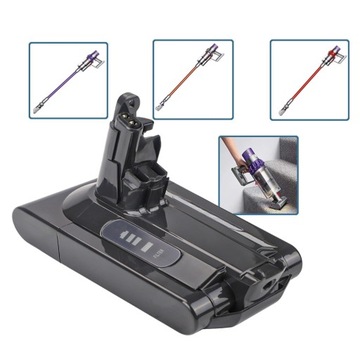 АККУМУЛЯТОР ДЛЯ DYSON V10 СЕРИИ 6000 МАЧ, УДОБНЫЙ В ИСПОЛЬЗОВАНИИ + ФИЛЬТР