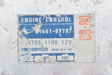 JEDNOTKA AVENSIS 2.4 89661-87707 MB5700-1100