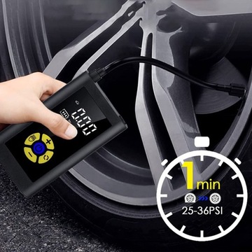 БЕСПРОВОДНОЙ ЭЛЕКТРИЧЕСКИЙ НАСОС АВТОМОБИЛЬНЫЙ ВЕЛОСИПЕДНЫЙ КОМПРЕССОР 4000 мАч