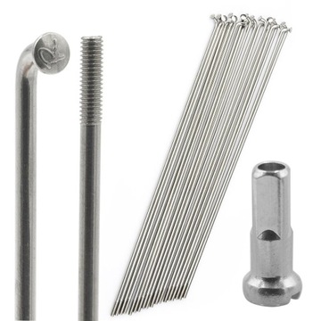 Szprycha szprychy Pillar Richman 300 mm ZESTAW x18