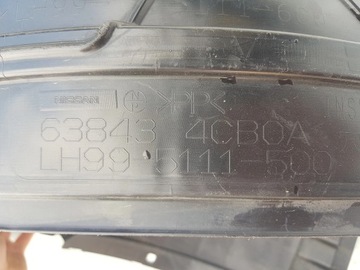 NISSAN X-TRAIL III PODBĚH PRAVÉ PŘEDNÍ 63843-4CB0A