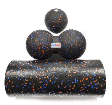 НАБОР РОЛИК + ШАР + ДВОЙНОЙ ЭПП для массажа