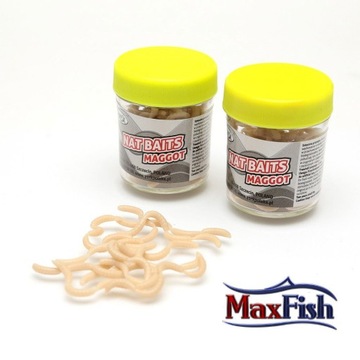 SKUTECZNE SZTUCZNE PRZYNĘTY YORK - BIAŁE ROBAKI