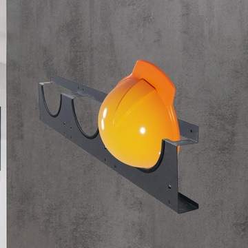 Вешалка для шлема Прочный прочный держатель для шлема, держатель для шлема, серый