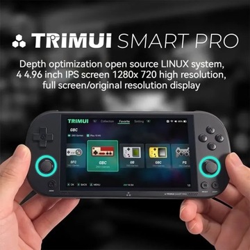 TRIMUI Smart Pro — ретро-аркадная портативная игровая консоль с открытым исходным кодом