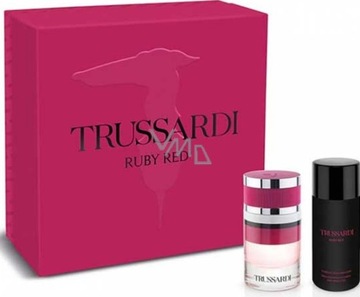 Trussardi Ruby Red 2 C парфюмерный набор для женщин