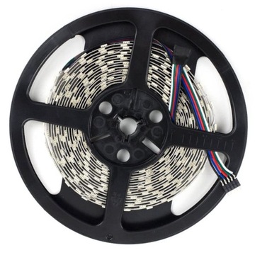 Taśma LED RGBW b. ciepły 60LED/m 12V 5 metrów