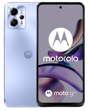 Motorola Moto G13 4GB/128GB 4G (LTE) Lavender Blue + słuchawki Bluetooth