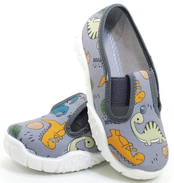 33 RAWEKS kapcie DINOZAURY DINO elastyczne 21 cm