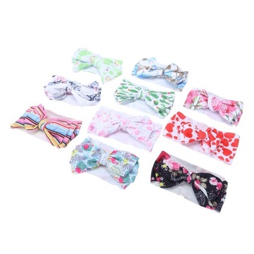 10 шт. детские повязки на голову с бантом