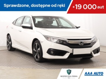Honda Civic X Sedan 4d 1.5 VTEC Turbo 182KM 2017 Honda Civic 1.5 VTEC, Salon Polska, Automat, Navi