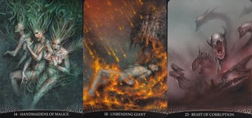 Dante's Inferno Oracle Cards, instr.PL