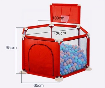 130x130 xl большой плейпен для детей для шаров с бассейном с сухим складным бассейном для корзины