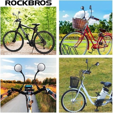 2X LUSTERKA ROWEROWE MTB SZOSOWE E-BIKE SZTYWNE I REGULOWANE 38CM 2SZT.