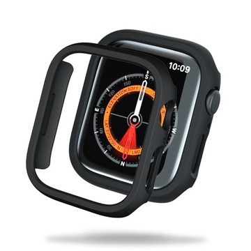 WYTRZYMAŁE ETUI OCHRONNE NA APPLE WATCH 7 8 9 ( 45 MM ) CZARNY