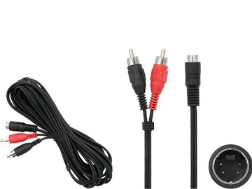 Przyłączeprzewód kabel wtyk SVHS - wtyk 2 x RCA 5m