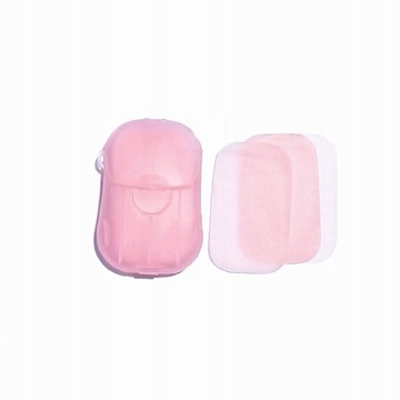 Переносное мыло для рук в кусочках, 10 коробок.